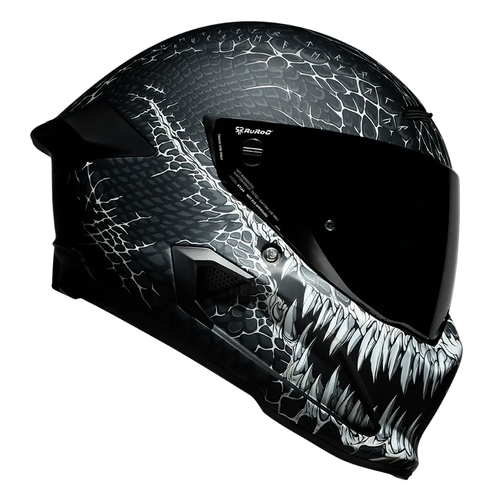 Ruroc Atlas 4.0 Carbon Helmet - Jormungandr