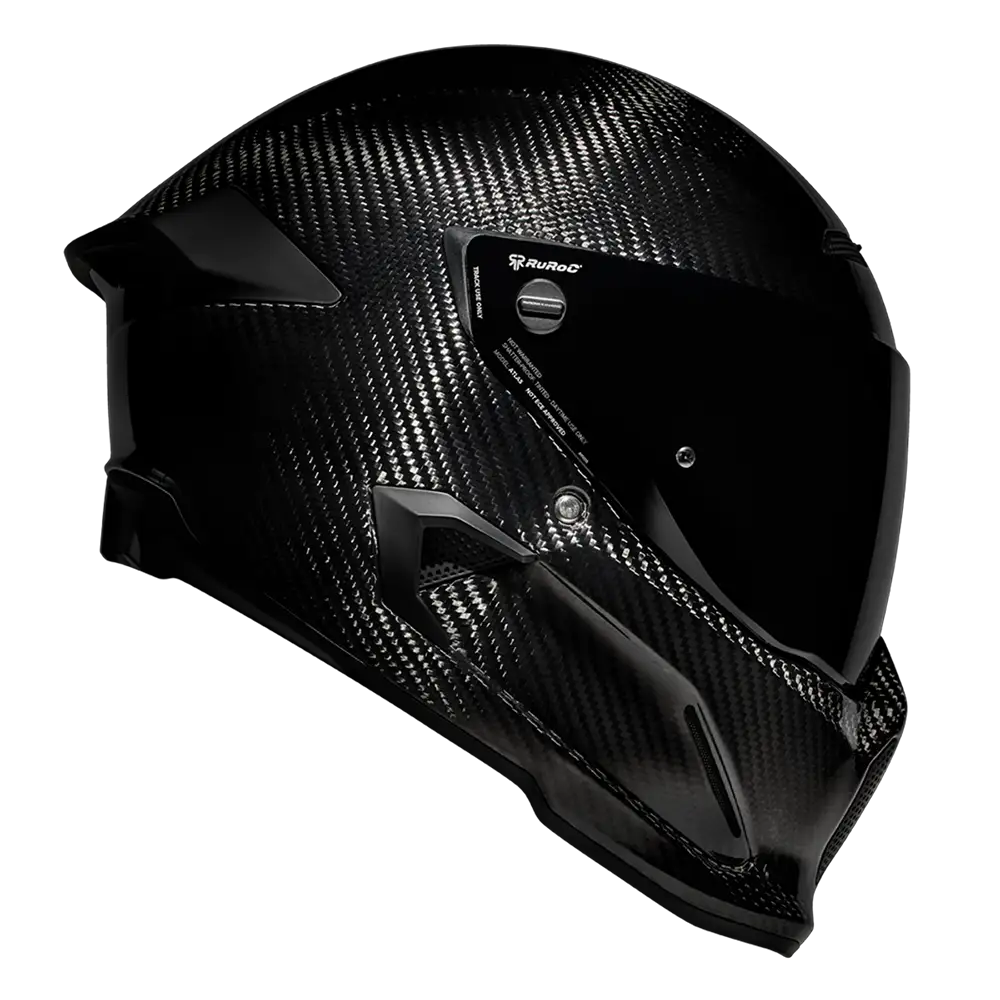 Ruroc Atlas 4.0 Carbon Helmet - Liquid Carbon