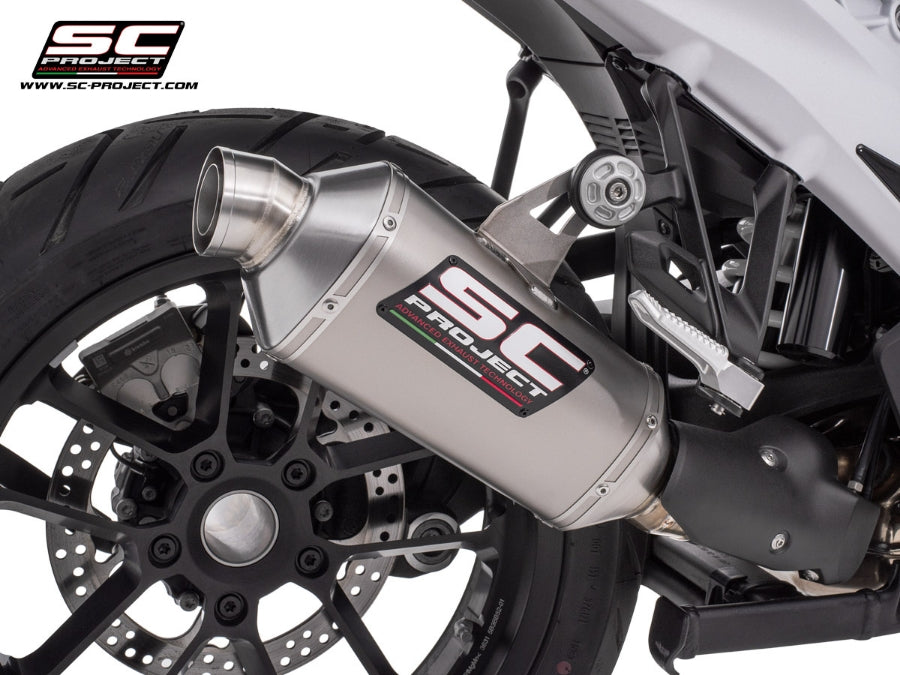 SC Project Rally-X Titanium Slip-On Exhaust for BMW R 1300 GS