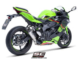 SC Project S1 Titanium Slip-On Exhaust for Kawasaki Ninja ZX-4R
