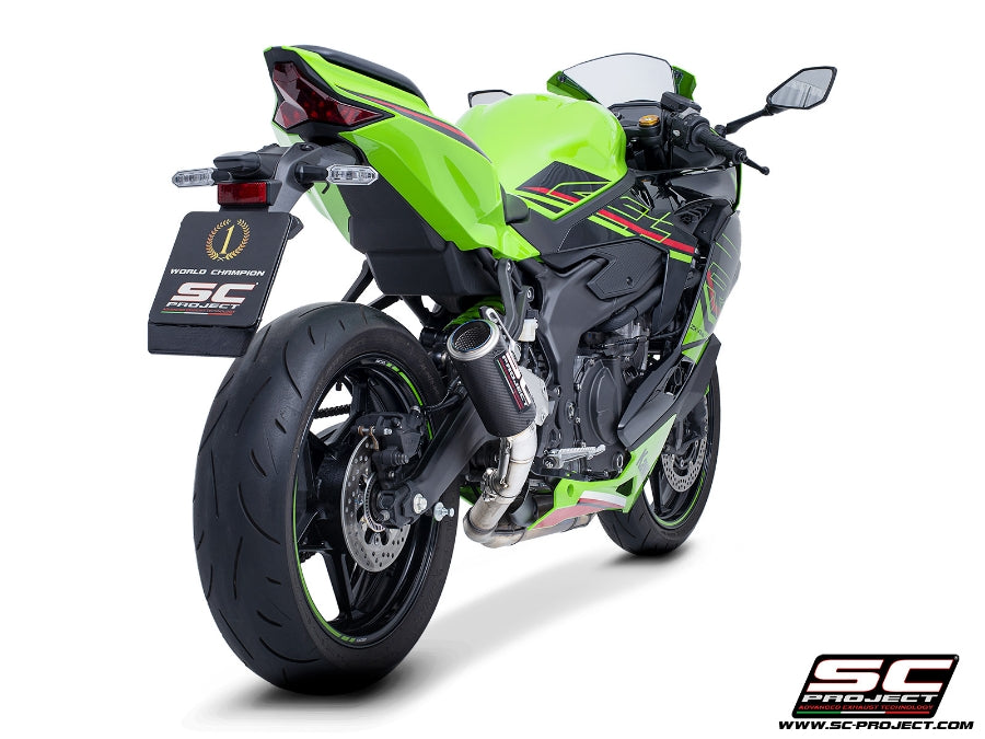 SC Project CR-T Slip-On Exhaust for Kawasaki Ninja ZX-4R