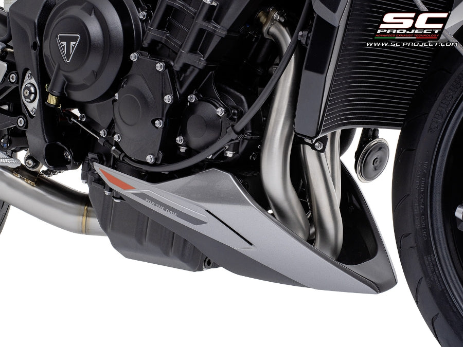 SC Project S1 3-1 Stainless Steel Full Exhaust System for Triumph Street Triple RS 2024-25