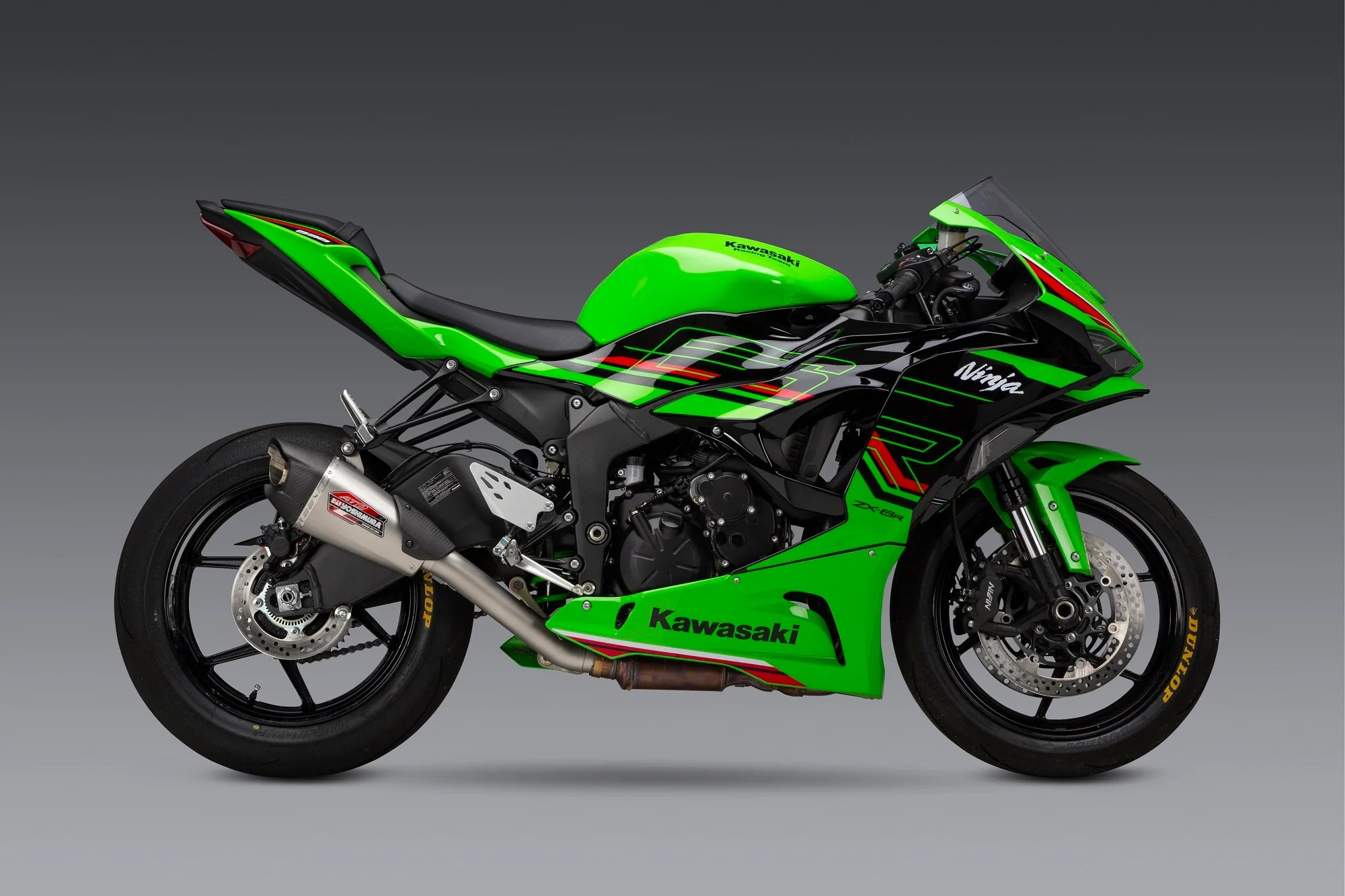 Yoshimura AT2 Stainless 3/4 Exhaust for Kawasaki ZX-6R 2019-25