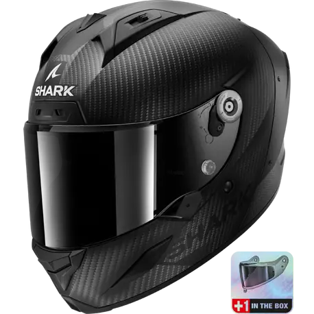 Shark Aeron Carbon Skin Helmet - Mat Carbon Black Carbon