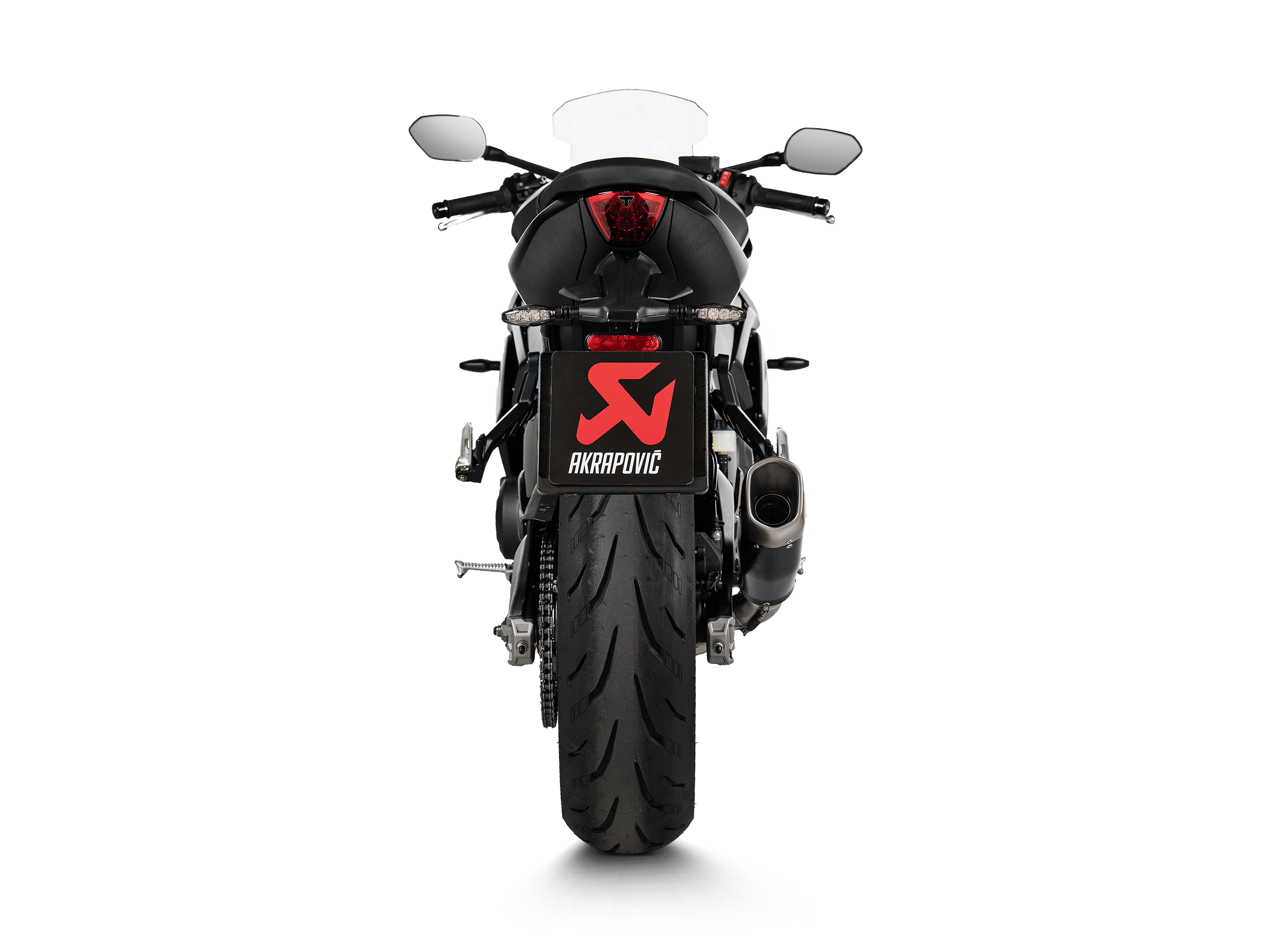 Akrapovic Racing Line Titanium Full Exhaust System for Triumph Daytona 660
