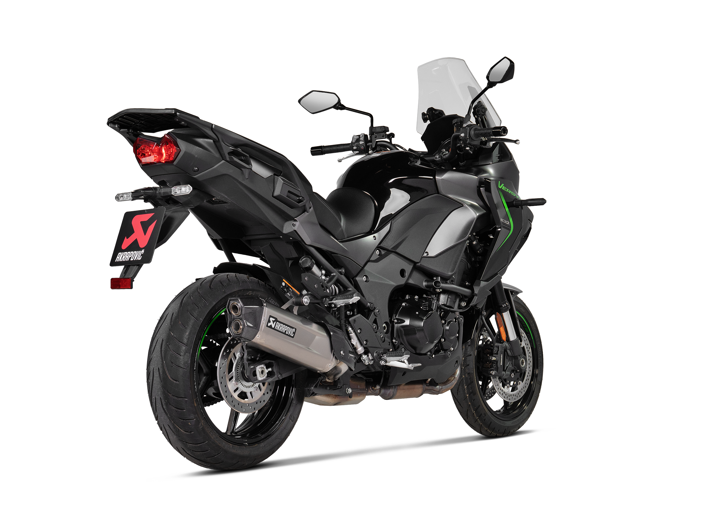 Akrapovic Titanium Slip-On Exhaust for Kawasaki Versys 1100