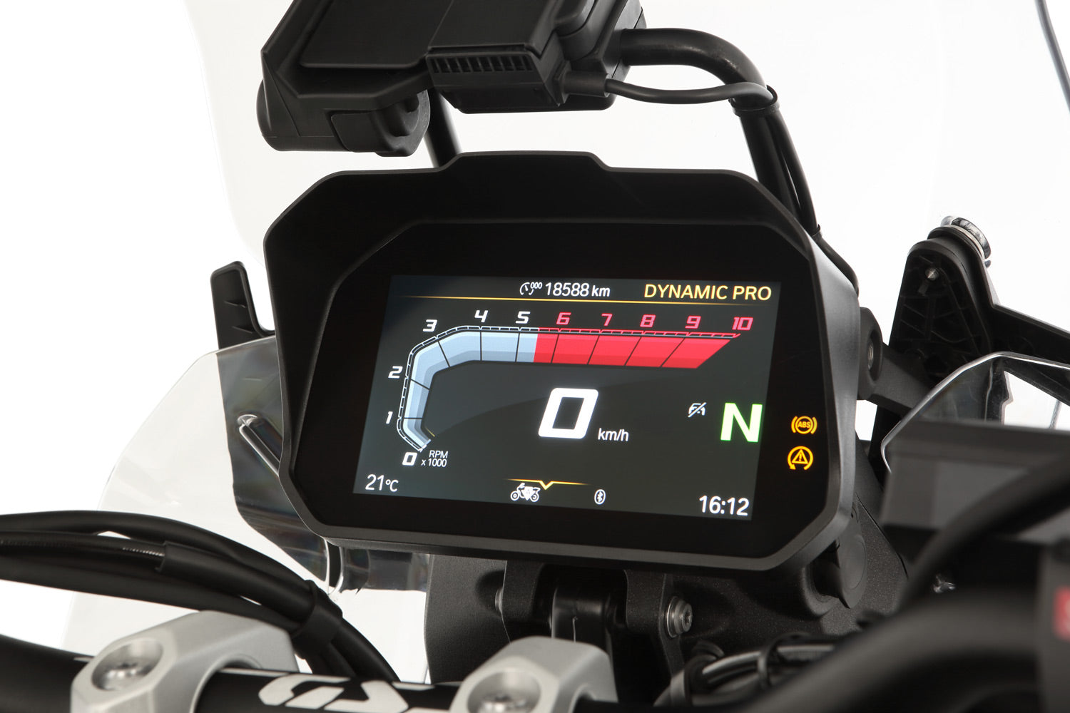 Wunderlich Glare Shield for Cockpit TFT 6.5 Inch for BMW R 1300 GS