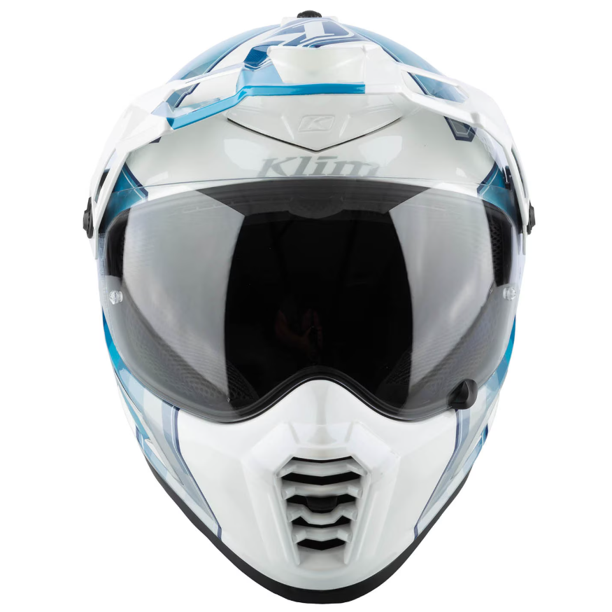 Klim Krios Pro Helmet - Spectrum White - Blue