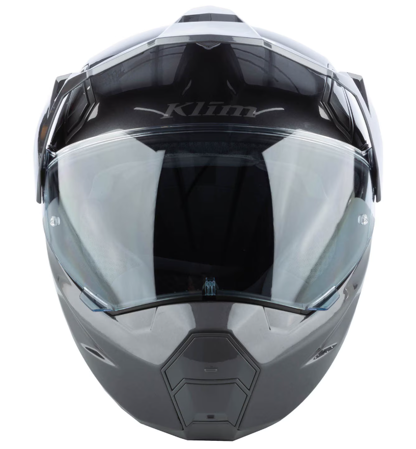 Klim X1 Alpha Helmet - Gloss Metallic Asphalt - Monument