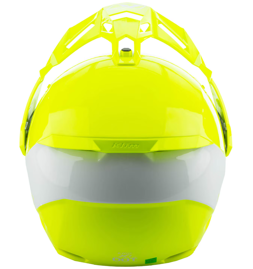 Klim X1 Alpha Helmet - Gloss Hi-Vis - White