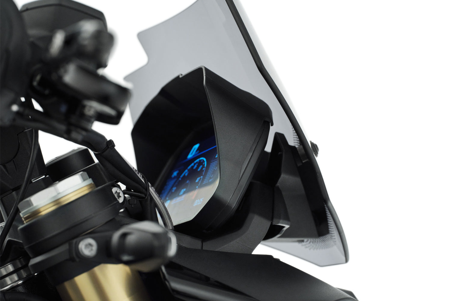 Wunderlich Glare Shield for Cockpit TFT 6.5 Inch for BMW R 1300 GS