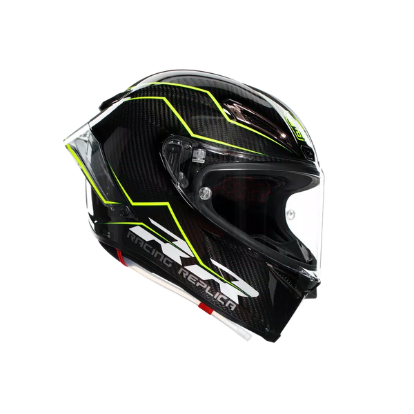 AGV PISTA GPRR グロスカーボン MLサイズ 付属品多数 Buy AGV Pista GP RR Performante Carbon/Lime Helmet Online in India