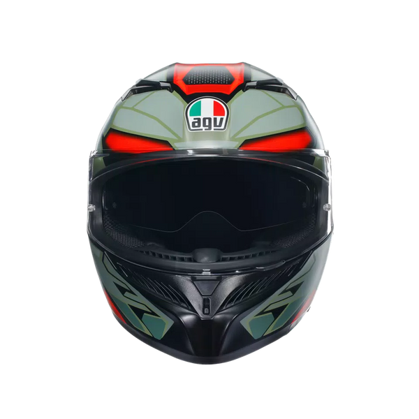 agv k3 buy india Buy AGV K3 Decept Matt Black/Green/Red Helmet Online in India –  superbikestore
