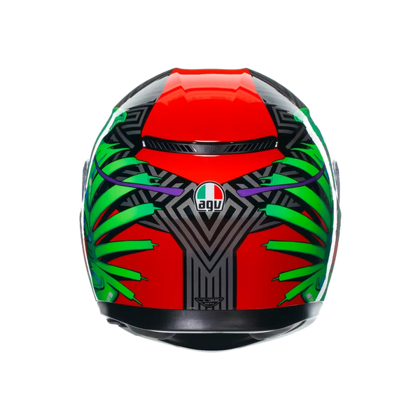 Buy AGV K3 Kamaleon Black/Red/Green Helmet Online in India – superbikestore
