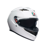 AGV K3 Mono White Helmet