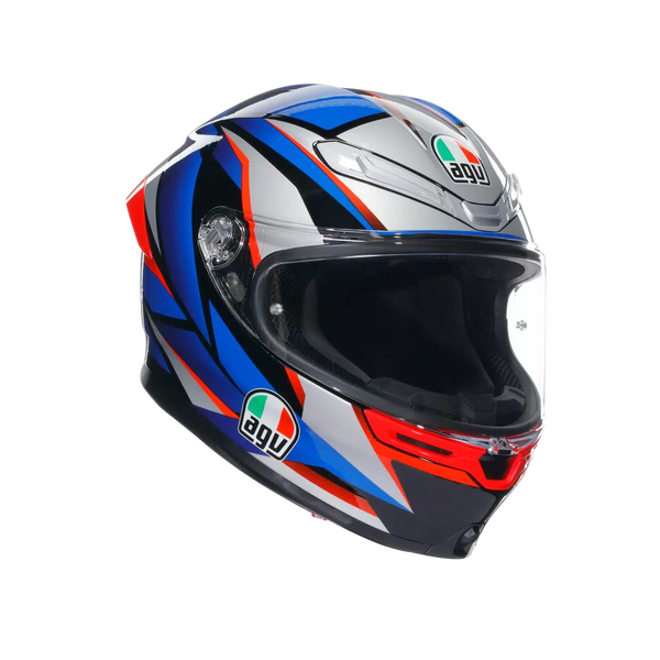 agv k6 helmet india Buy AGV K6 S Slashcut Black/Blue/Red Helmet Online in India – superbikestore