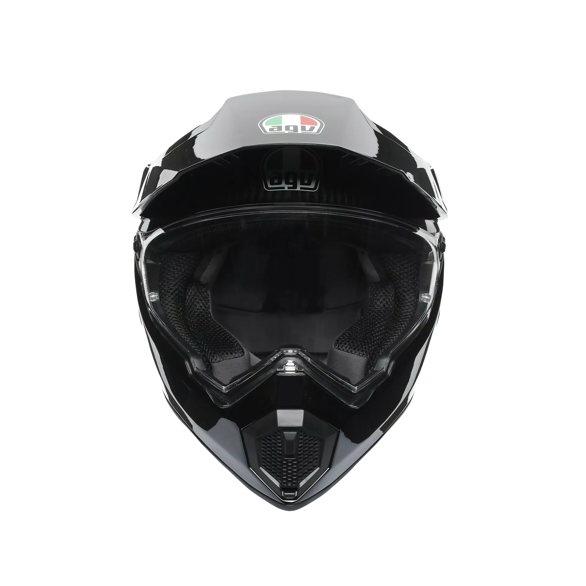 AGV AX9 Helmet - Mono Glossy Carbon