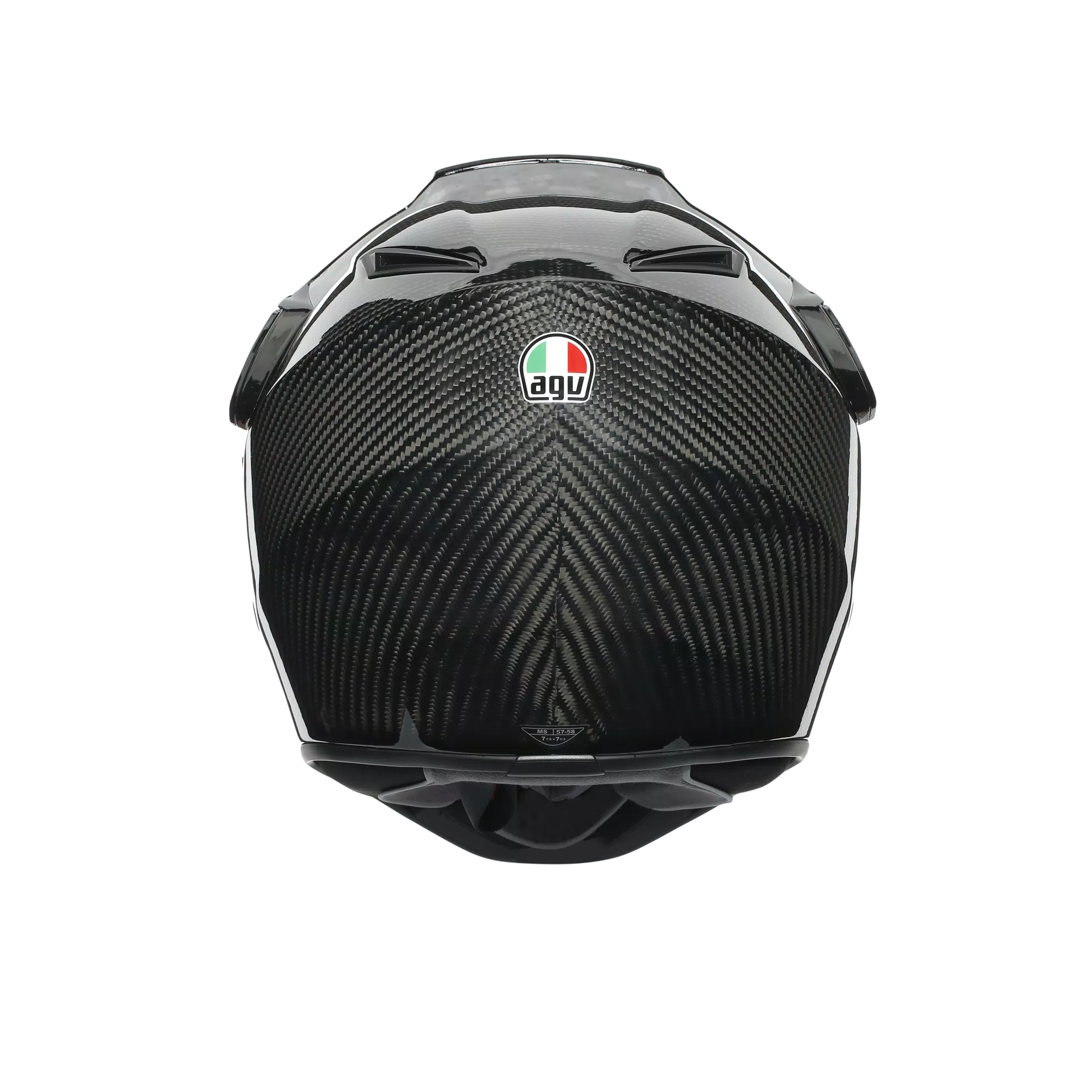 AGV AX9 Helmet - Mono Glossy Carbon