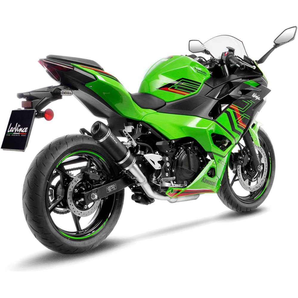 Leo Vince GP Corsa Evo Slip-On Exhaust for Kawasaki Ninja 500