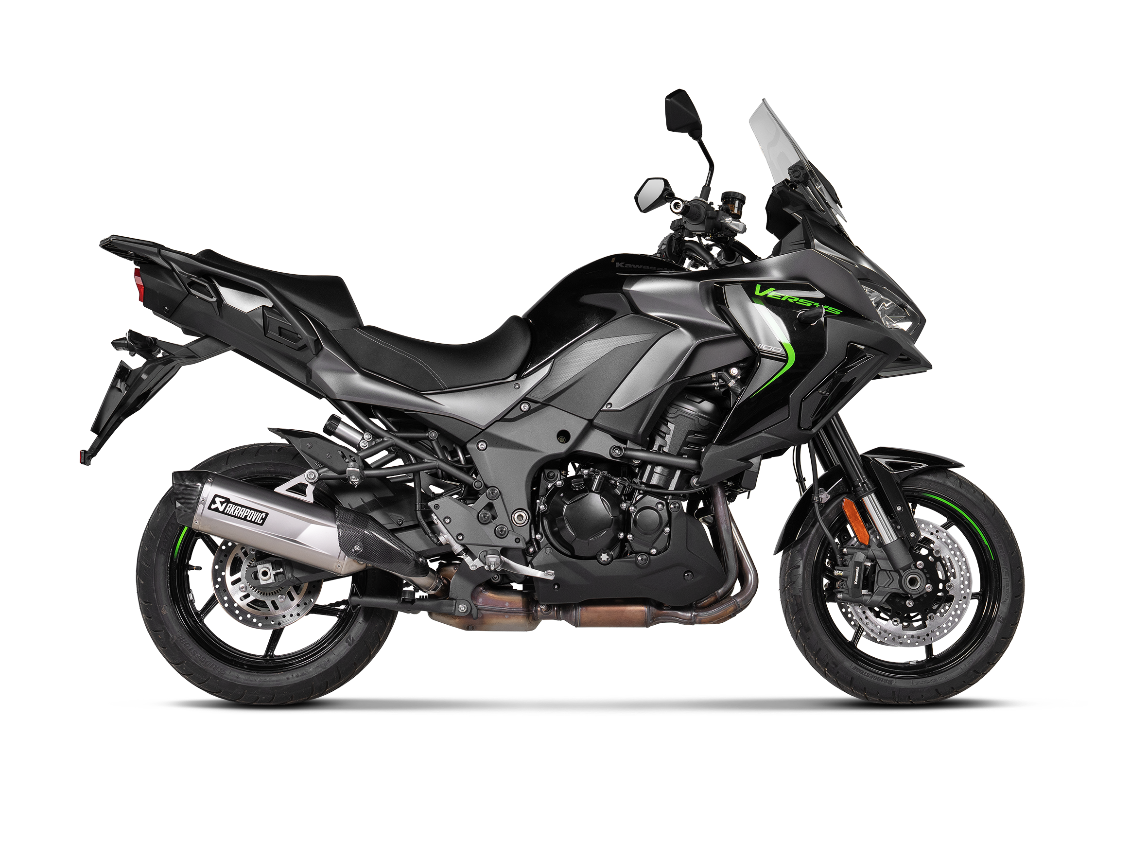 Akrapovic Titanium Slip-On Exhaust for Kawasaki Versys 1100