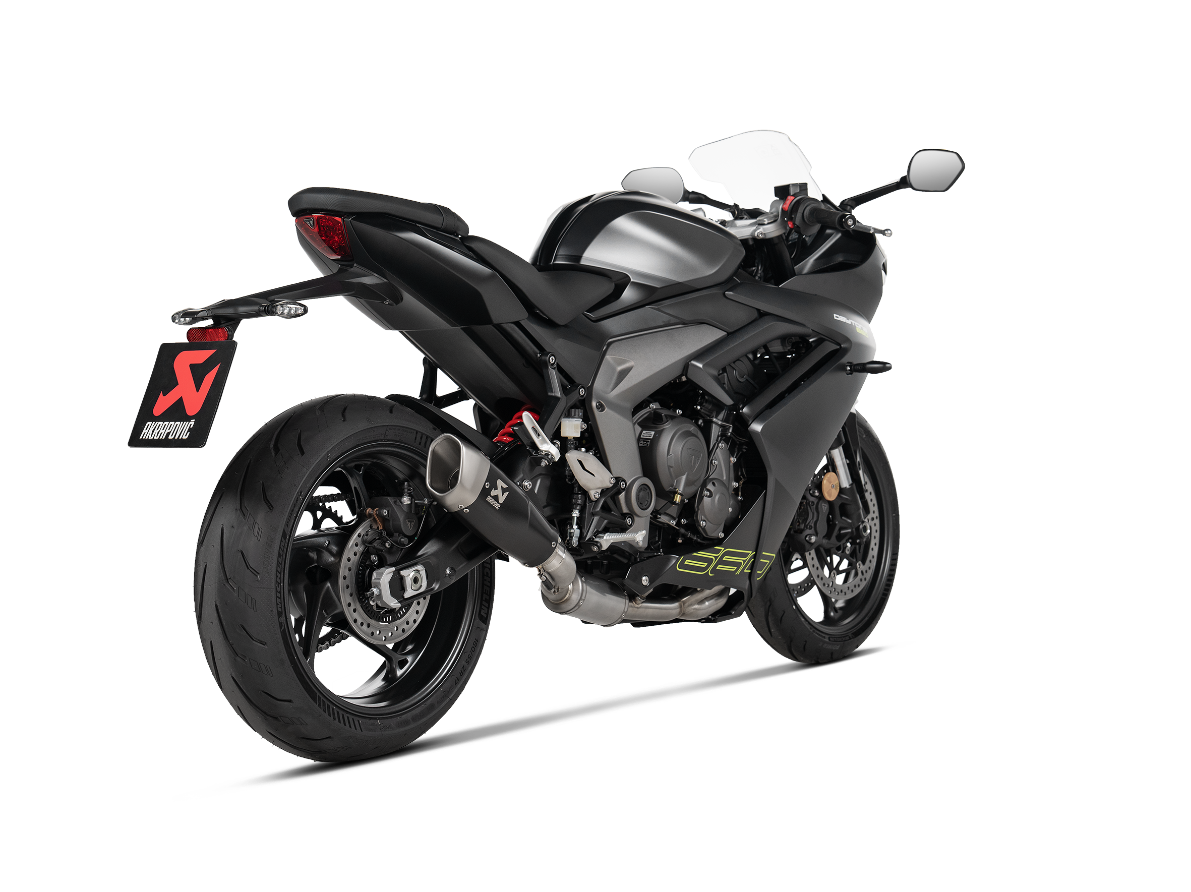 Akrapovic Racing Line Titanium Full Exhaust System for Triumph Daytona 660