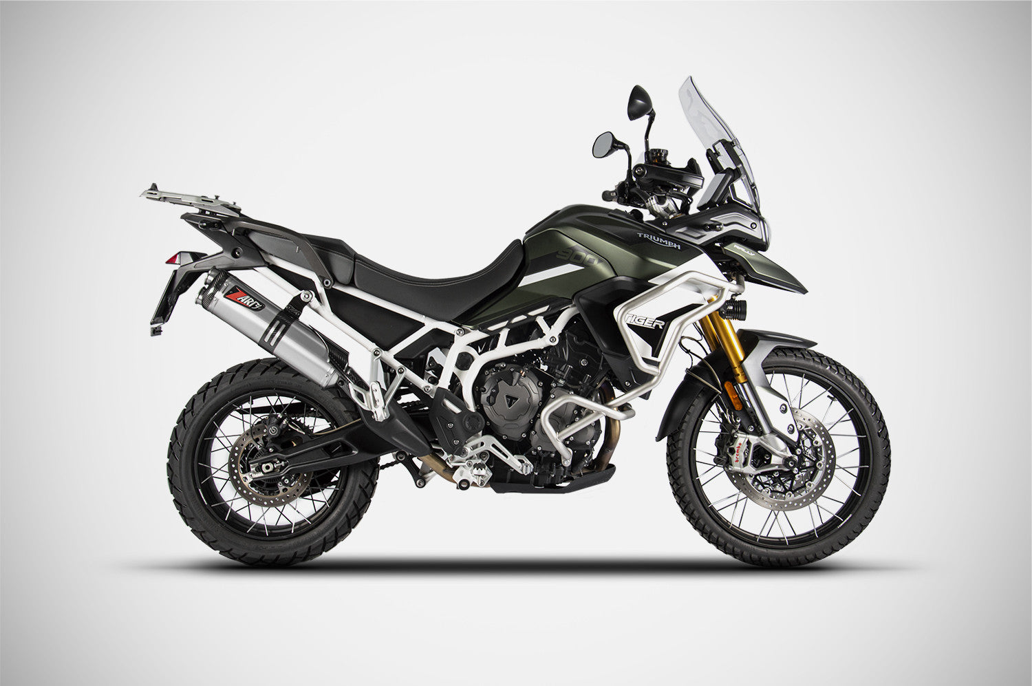 Zard Slip-On Exhaust for Triumph Tiger 900 2020-23