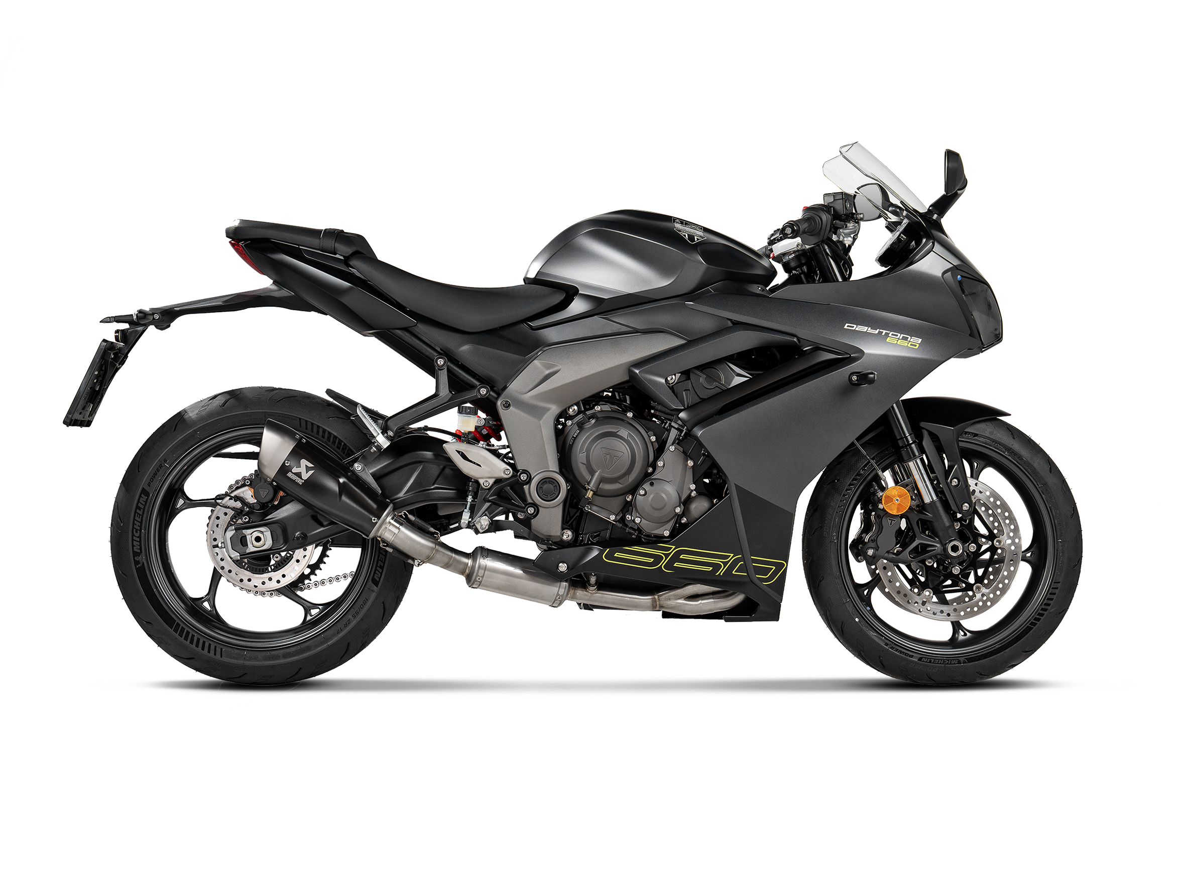 Akrapovic Racing Line Titanium Full Exhaust System for Triumph Daytona 660