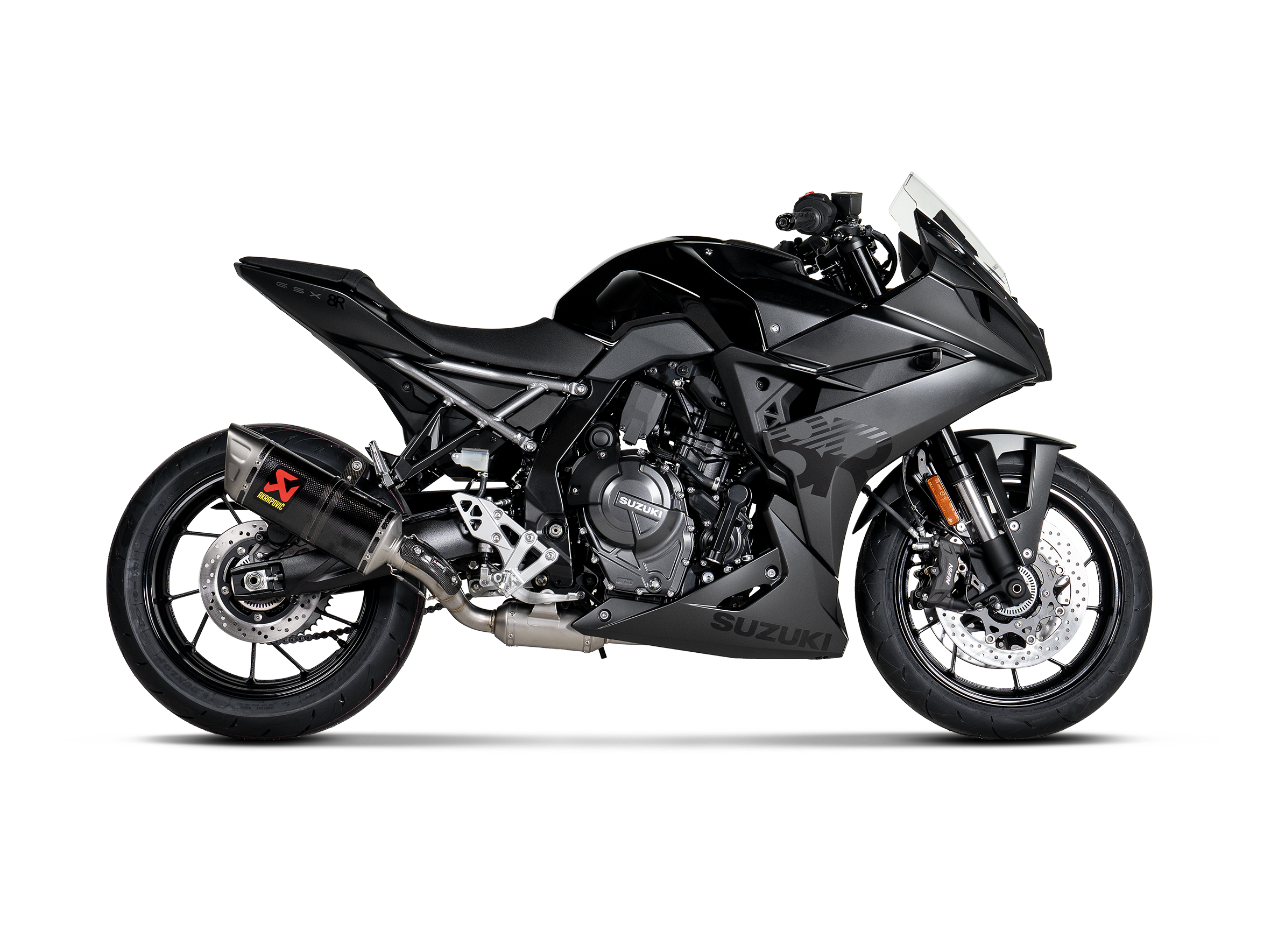 Akrapovic Racing Line Carbon Full Exhaust System for Suzuki GSX-8R