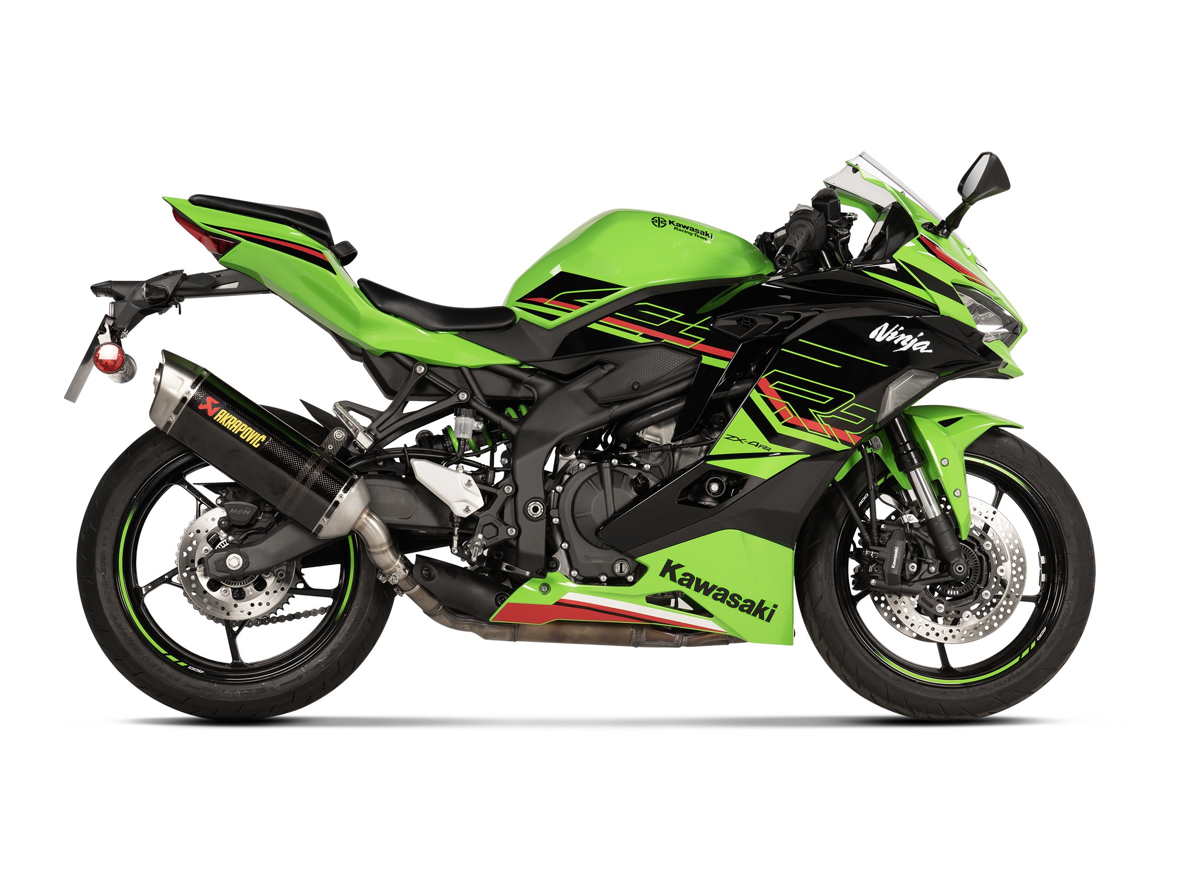 Akrapovic Carbon Slip-On Exhaust for Kawasaki Ninja ZX-4R