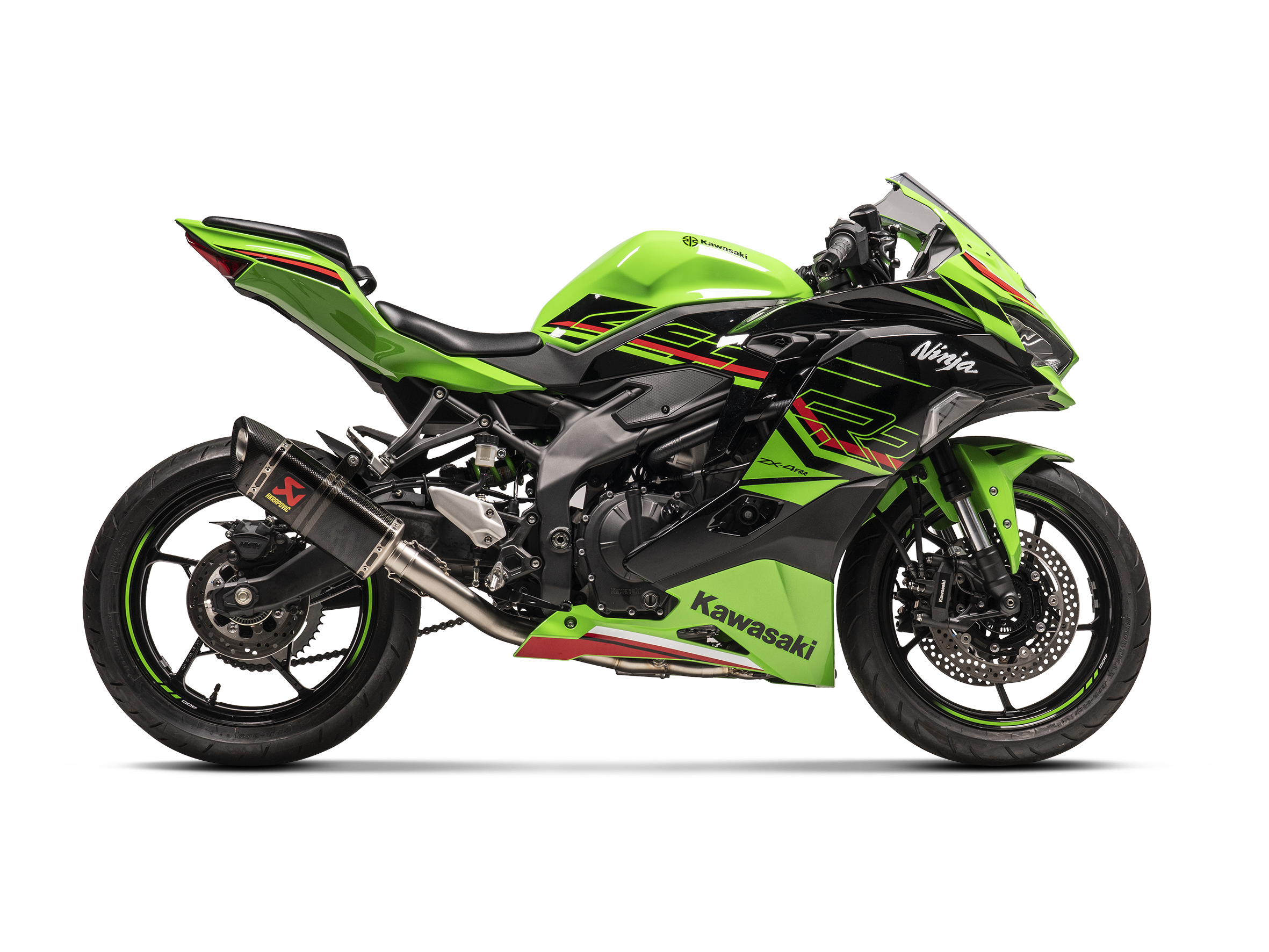 Akrapovic Racing Carbon Full Exhaust System for Kawasaki Ninja ZX-4R