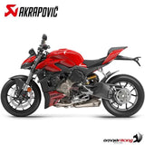 Akrapovic Full Titanium Exhaust System for Ducati Streetfighter V4