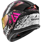 Shark Skwal i3 Hellcat Helmet - Black/Grey/Pink