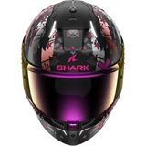 Shark Skwal i3 Hellcat Helmet - Black/Grey/Pink