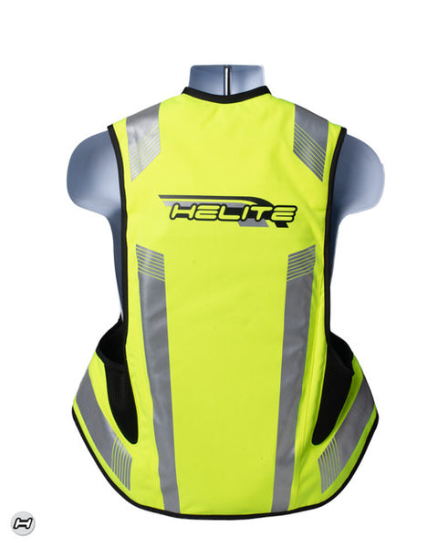 Helite Turtle 2 Airbag Vest Hi-Viz Yellow (Mechanical Trigger