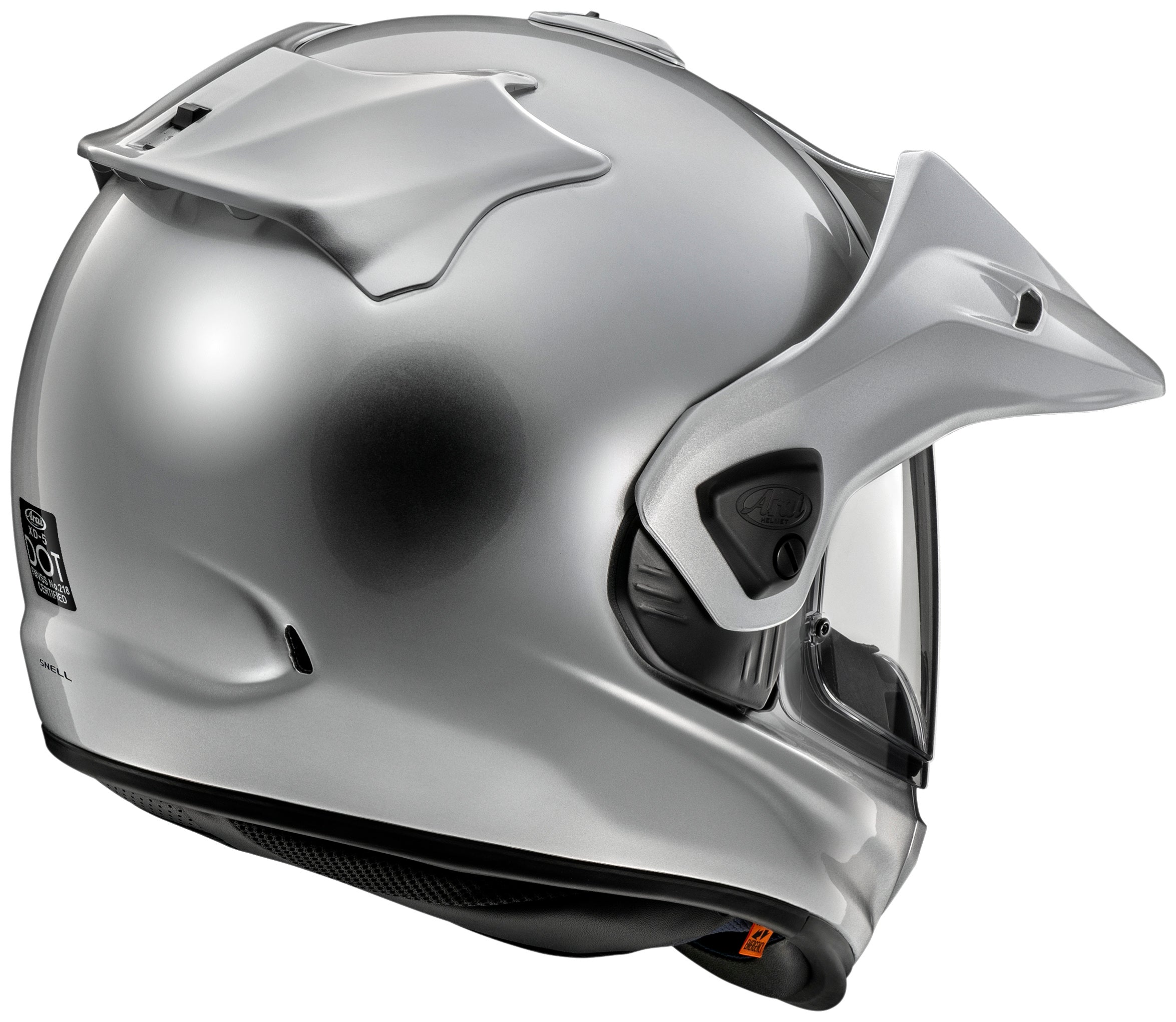 Arai XD-5 Aluminum Silver Helmet