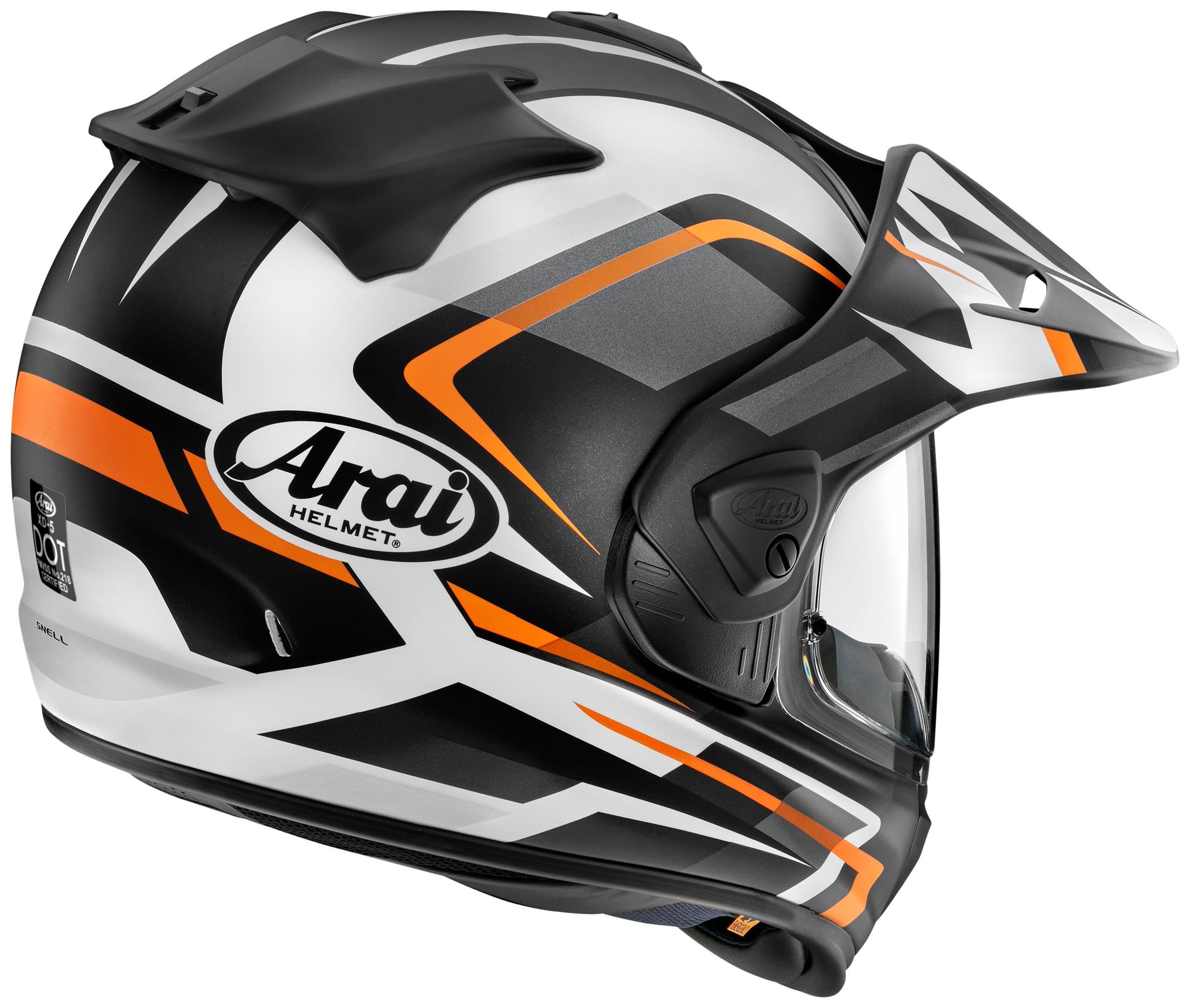 Arai XD-5 Discovery Orange Frost Helmet