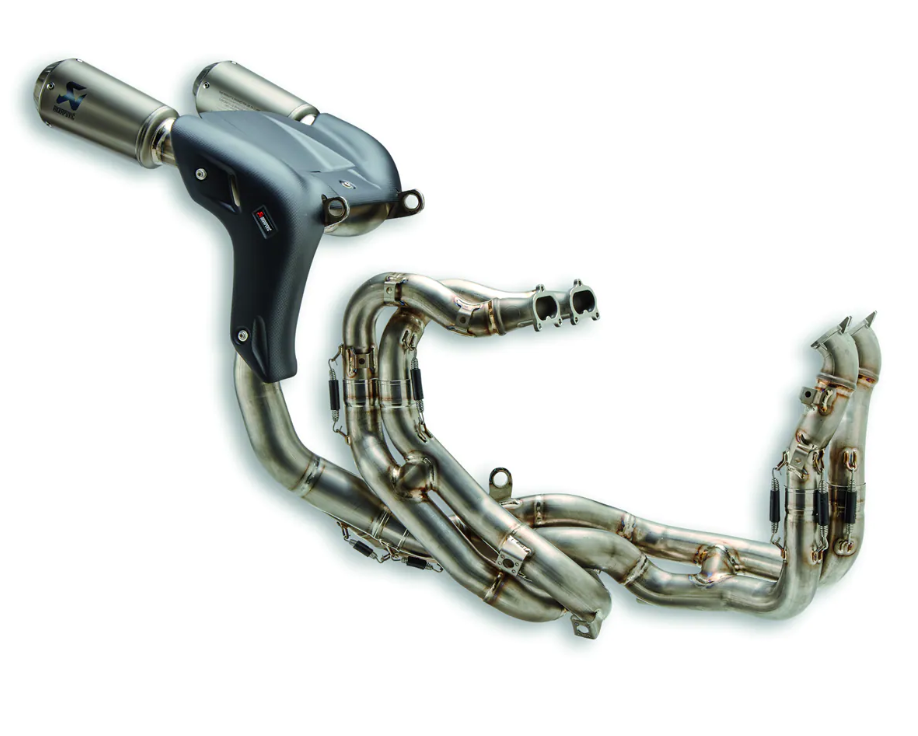 Akrapovic Titanium High Mount Full Race Exhaust System for Ducati Panigale V4 2022-24