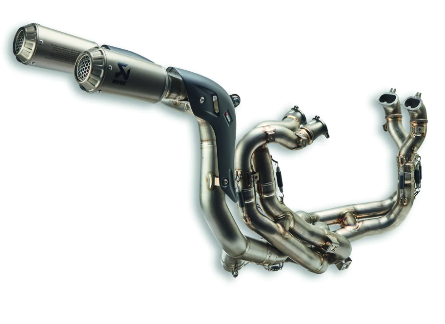 Akrapovic Titanium High Mount Full Race Exhaust System for Ducati Panigale V4 2022-24