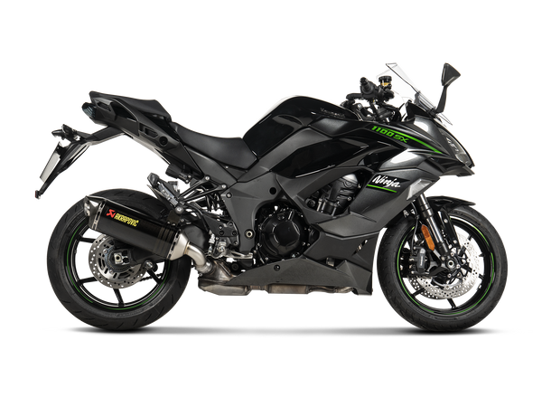 Buy Akrapovic Carbon Slip-On Exhaust for Kawasaki Ninja 1100SX