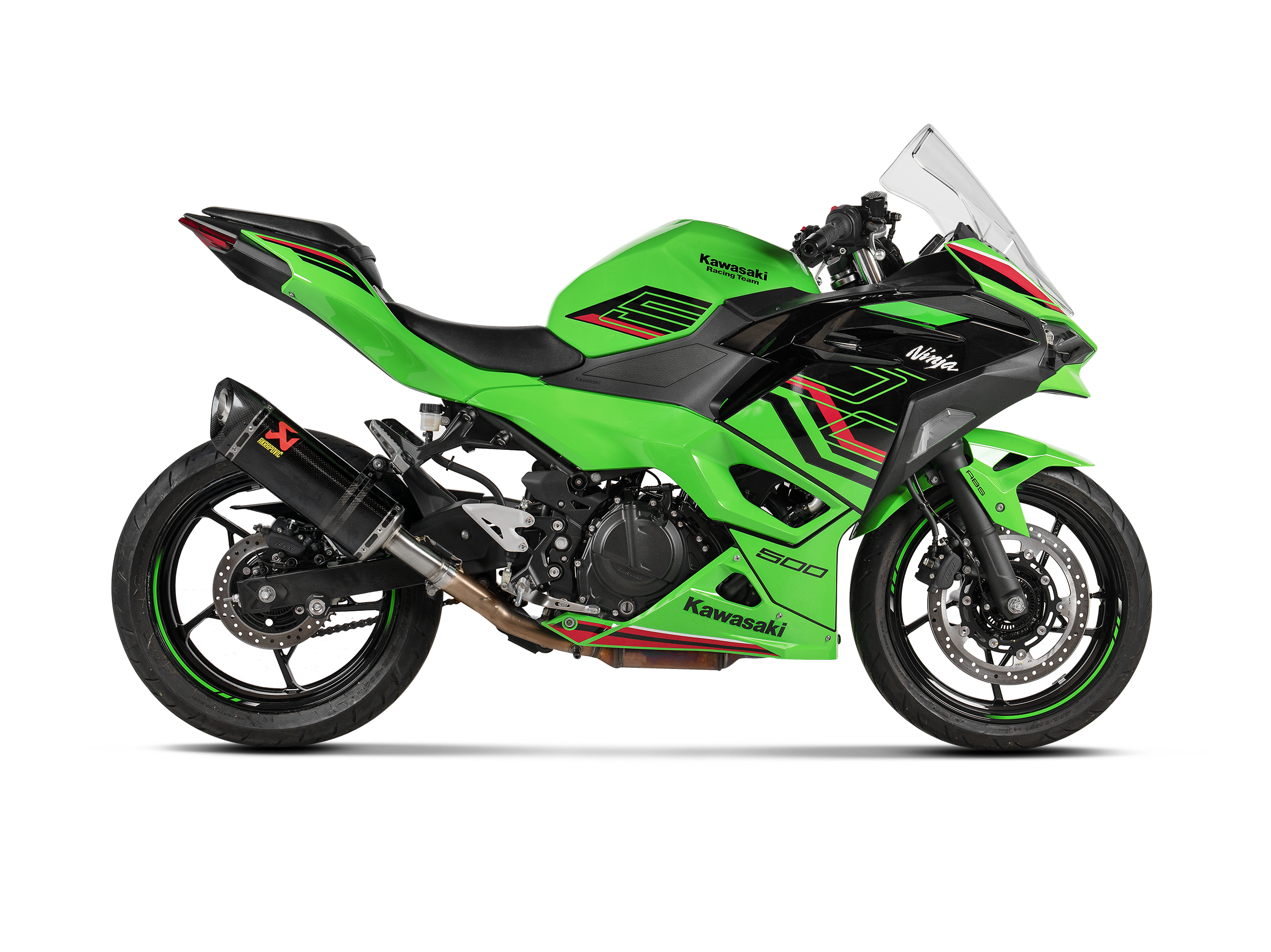 Akrapovic Carbon Slip-On Exhaust for Kawasaki Ninja 500
