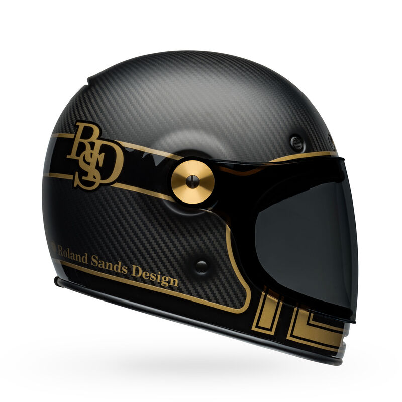 Bell Bullitt Carbon Helmet - RSD Player Matte/Gloss Black/Gold