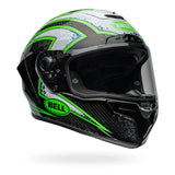 Bell Race Star DLX Flex Helmet - Xenon Gloss Black/Kryptonite
