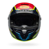 Bell Race Star DLX Flex Helmet - Xenon Gloss Blue/Retina
