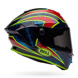 Bell Race Star DLX Flex Helmet - Xenon Gloss Blue/Retina