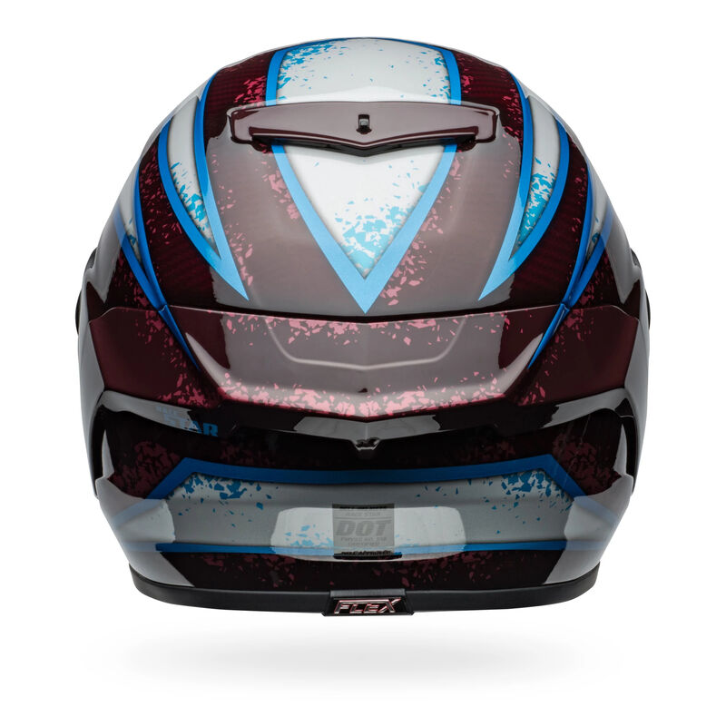 Bell Race Star DLX Flex Helmet - Xenon Gloss Red/Silver