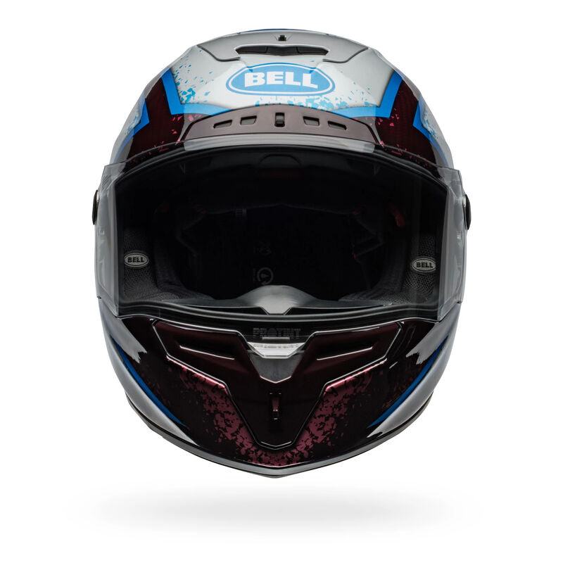 Bell Race Star DLX Flex Helmet - Xenon Gloss Red/Silver