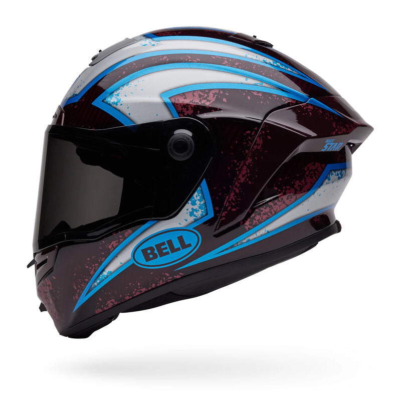 Bell Race Star DLX Flex Helmet - Xenon Gloss Red/Silver