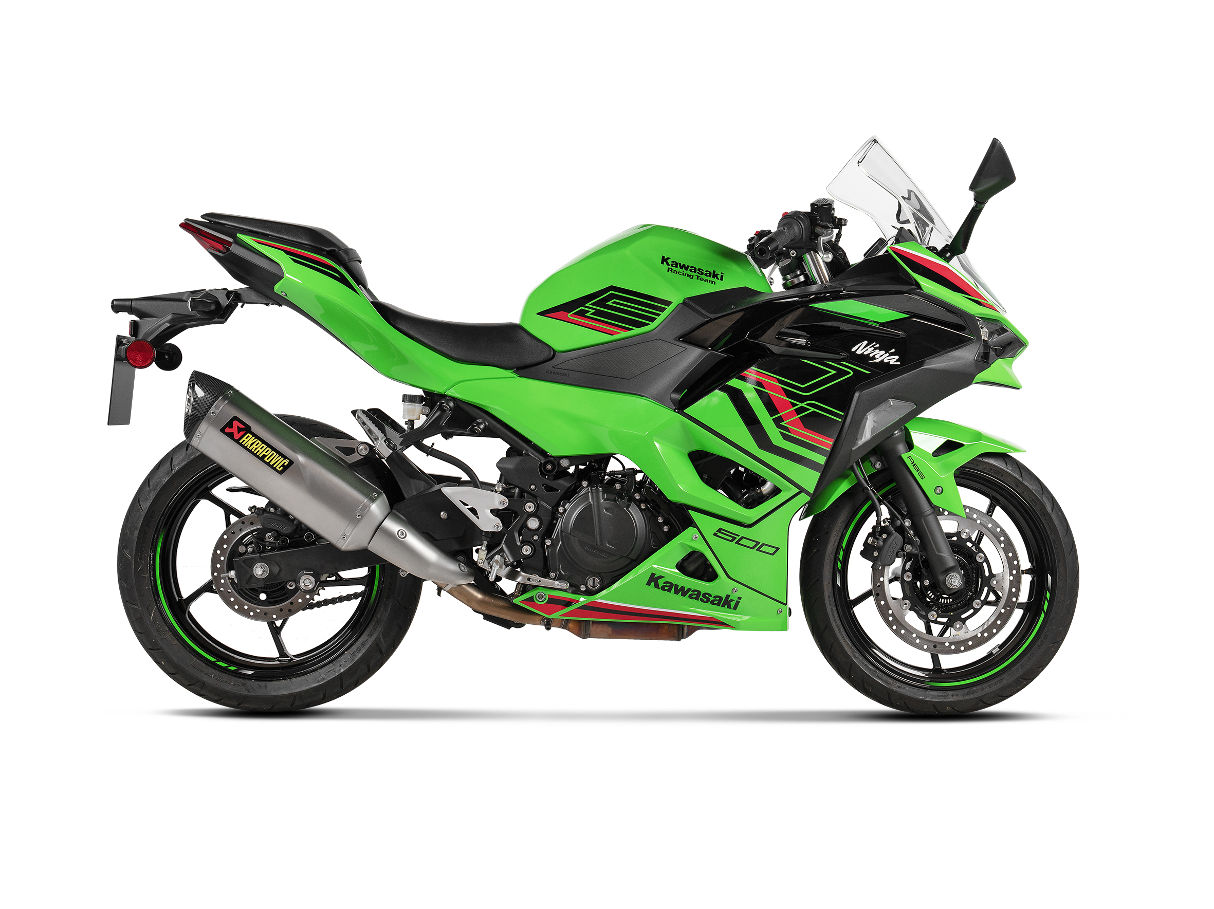 Akrapovic Titanium Slip-On Exhaust for Kawasaki Ninja 500