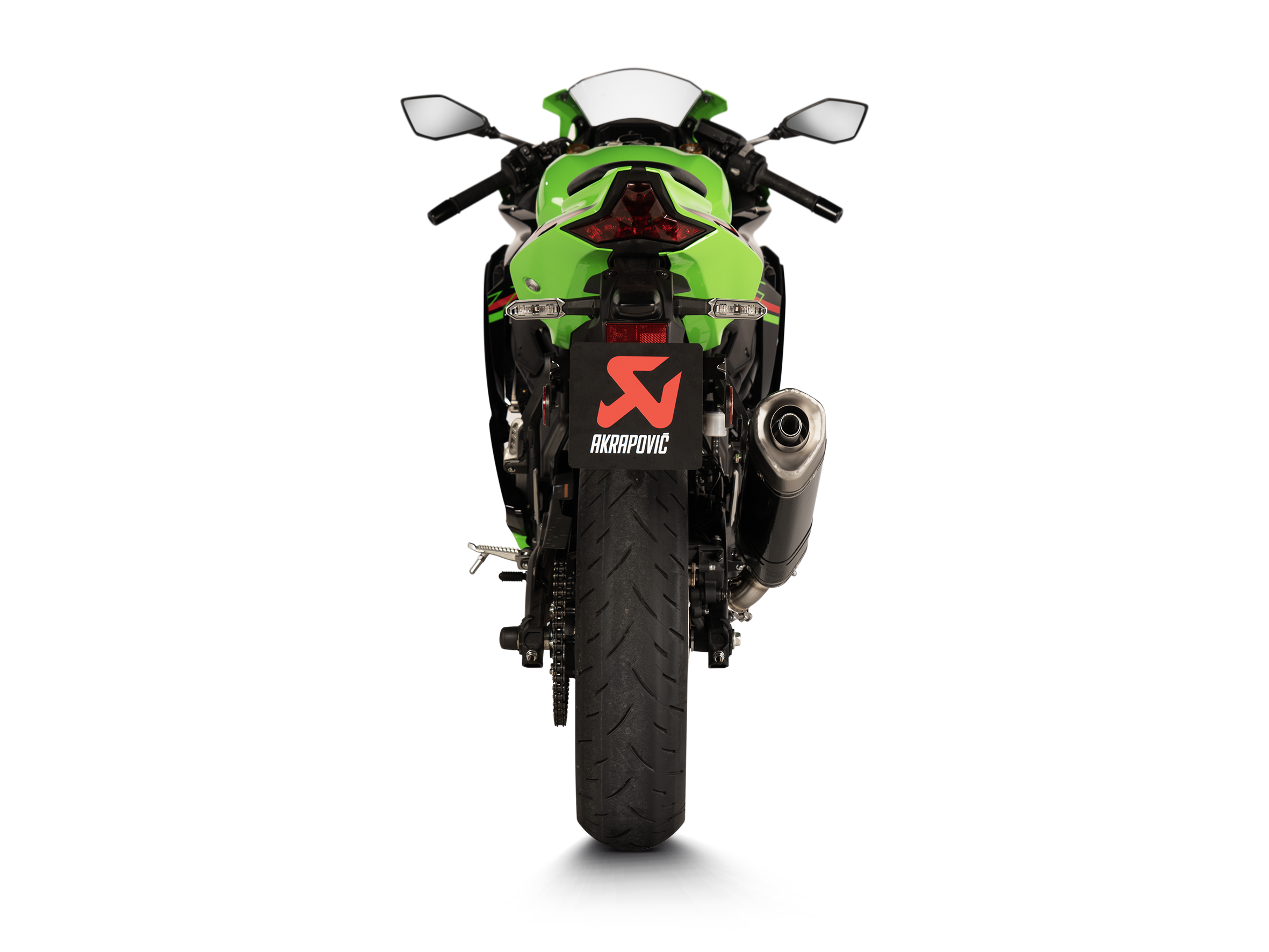 Akrapovic Carbon Slip-On Exhaust for Kawasaki Ninja ZX-4R