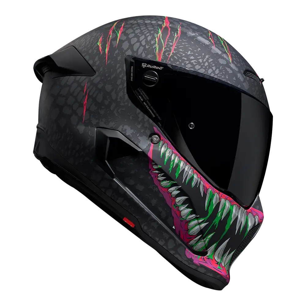 Ruroc Atlas 4.0 Street Helmet - Toxin